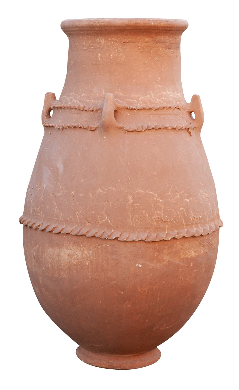 Biscottini Anfora con manici in terracotta tradizionale del deserto del Sahara fatta mano