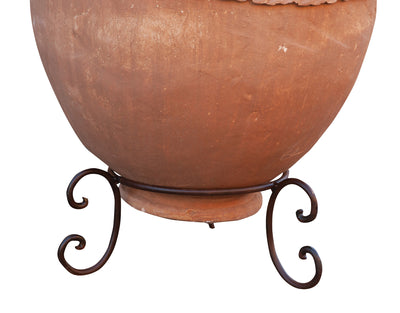 Biscottini Anfora con manici in terracotta tradizionale del deserto del Sahara fatta mano