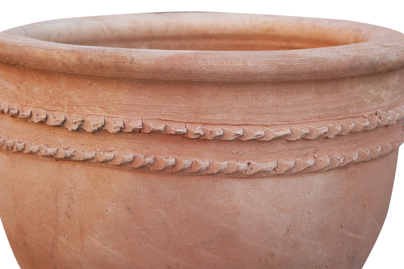 Biscottini Ciotola Vaso in terracotta del deserto del Sahara fatto mano cotto Offerta