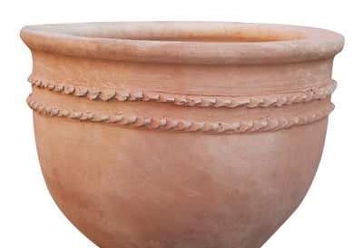 Biscottini Ciotola Vaso in terracotta del deserto del Sahara fatto mano cotto Offerta