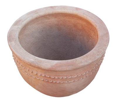 Biscottini Ciotola Vaso in terracotta del deserto del Sahara fatto mano cotto Offerta