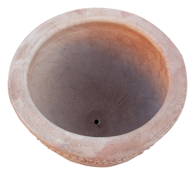 Biscottini Ciotola Vaso in terracotta del deserto del Sahara fatto mano cotto Offerta