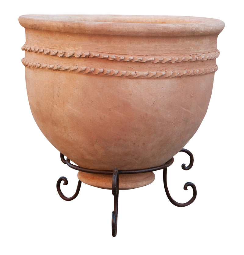 Biscottini Ciotola Vaso in terracotta del deserto del Sahara fatto mano cotto Offerta