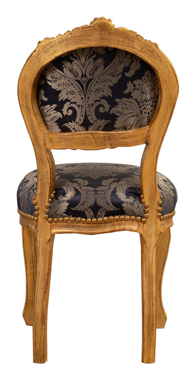 Biscottini Sedia poltroncina stile francese Luigi XVI in legno massello di faggio Offerta