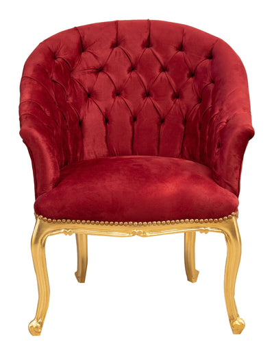 Biscottini Poltrona stile francese Luigi XVI in legno massello di faggio Sedia XVI, faggio,