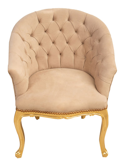 Biscottini Poltrona stile francese Luigi XVI in legno massello di faggio Sedia XVI, faggio,