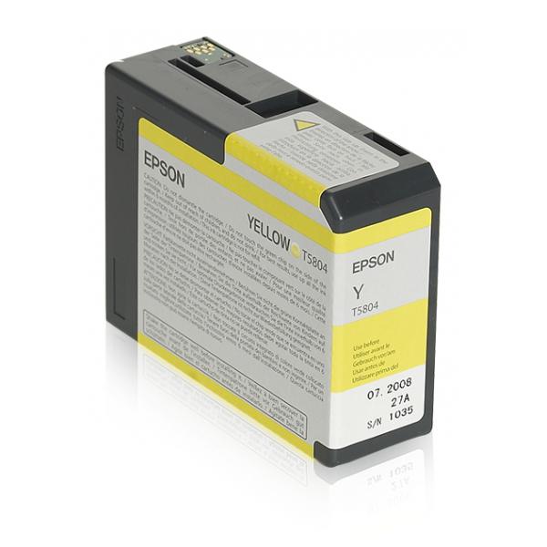 C13T580400 Cartuccia Ink Originale Gialla per Epson Stylus Pro 3800/3880