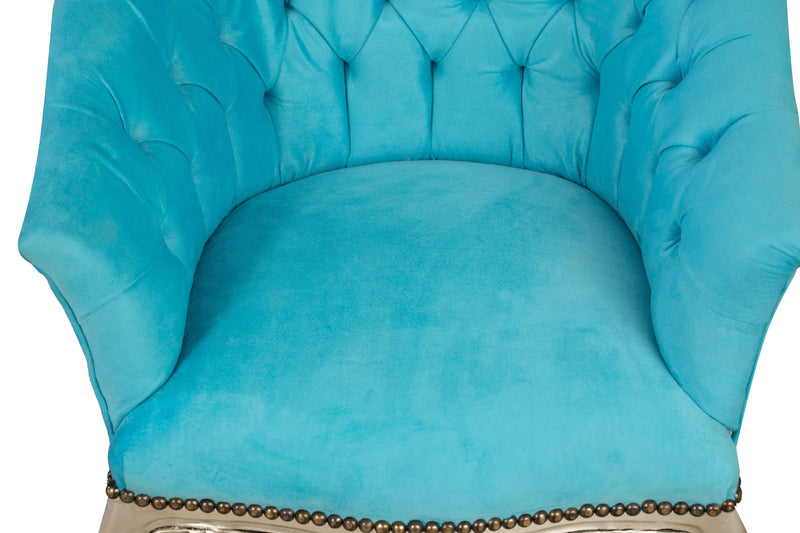 Biscottini Poltrona stile francese Luigi XVI in legno massello di faggio Sedia XVI, faggio,