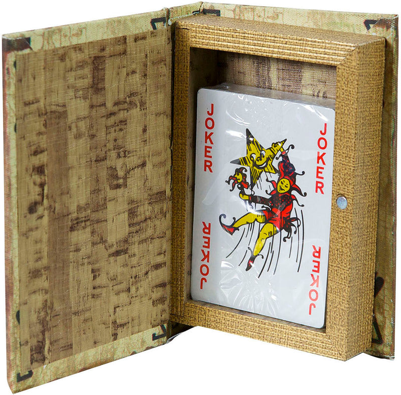 Biscottini Contenitore per carte da gioco 7 PICCHE 10x3x14 resistente pratico L10xPR3xH14