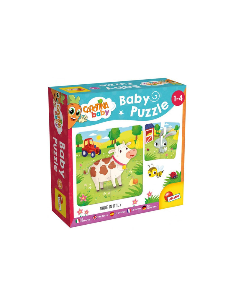 Carotina Baby Puzzle Fattoria