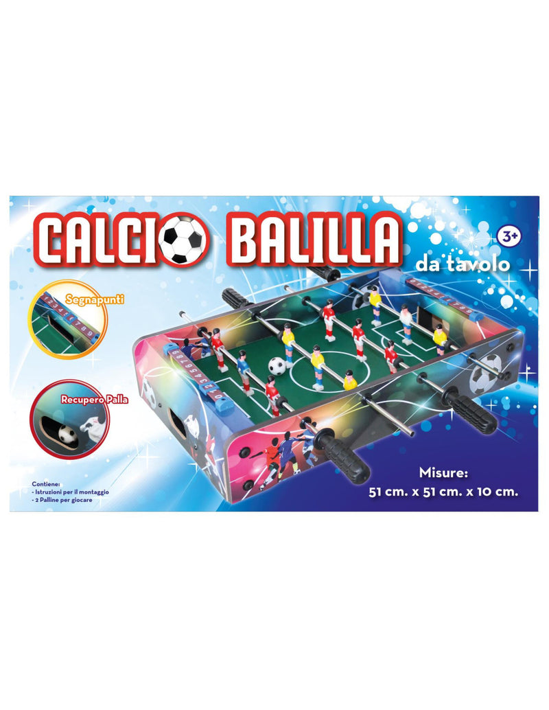 Calcio Balilla da tavolo in legno