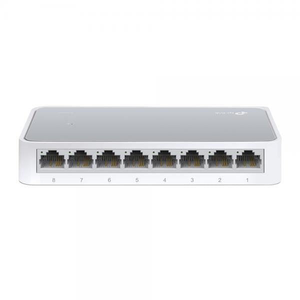 Switch di rete TpLink SF1008 - 8 porte 10/100 - Permette di collegare i pc in rete