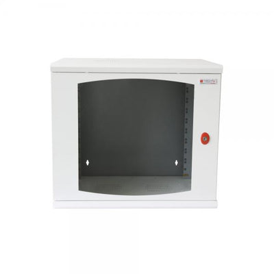 Armadio Rack 19'' a muro 13 unità sezione unica prof. 500mm Bianco