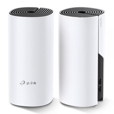 Sistema Wi-Fi Deco M4 AC1200 Dual-band (2.4 GHz / 5 GHz) Gigabit Ethernet Colore Nero e Bianco