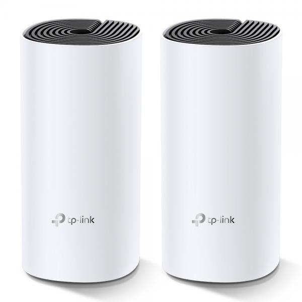 Sistema Wi-Fi Deco M4 AC1200 Dual-band (2.4 GHz / 5 GHz) Gigabit Ethernet Colore Nero e Bianco