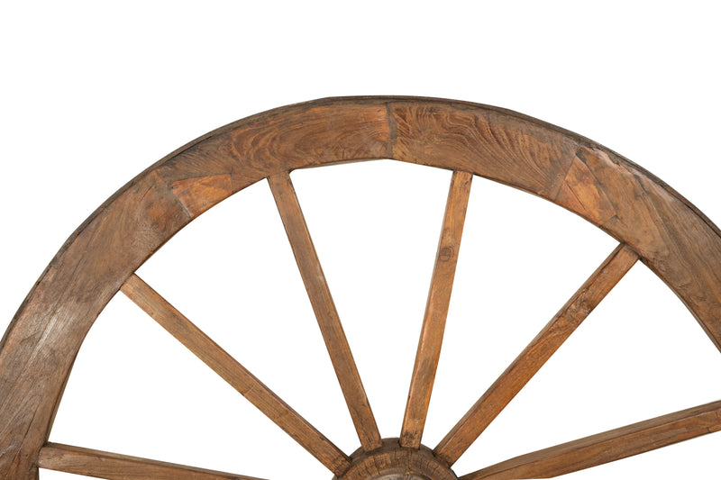 Biscottini RUOTA CARRO ANTICA RESTAURATA L159XPR30XH159 molto robusta Offerta Speciale