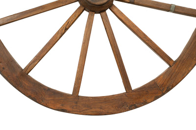 Biscottini RUOTA CARRO ANTICA RESTAURATA L159XPR30XH159 molto robusta Offerta Speciale