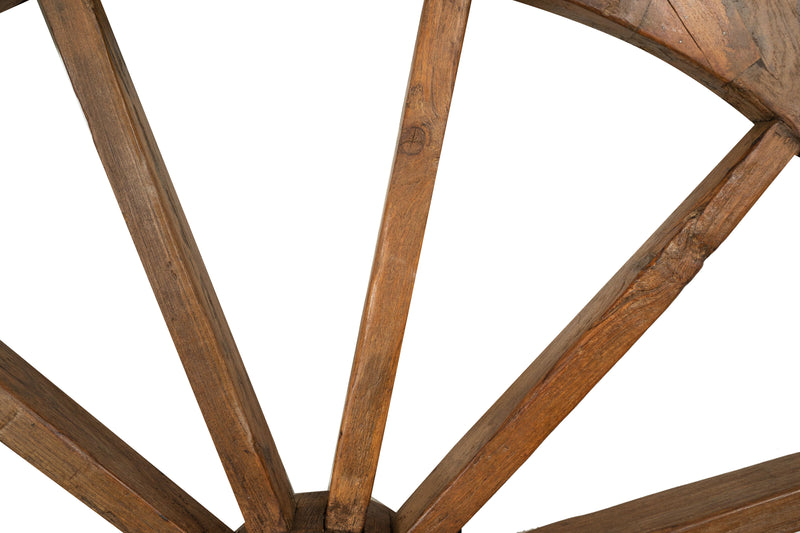 Biscottini RUOTA CARRO ANTICA RESTAURATA L159XPR30XH159 molto robusta Offerta Speciale