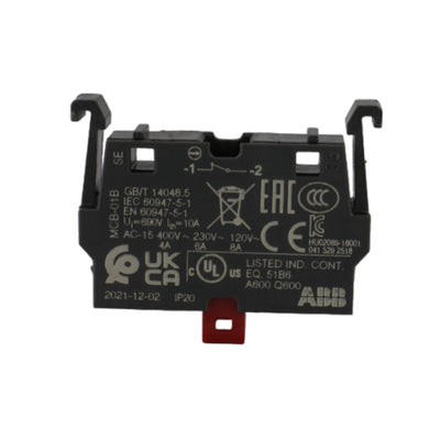 Contatto N.C. Per Barra DIN ABB