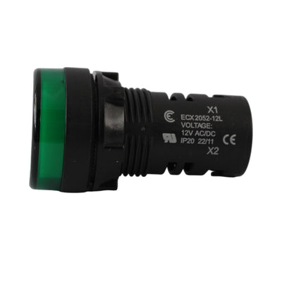Spia luminosa Monoblocco 12Vdc Led Verde ABB