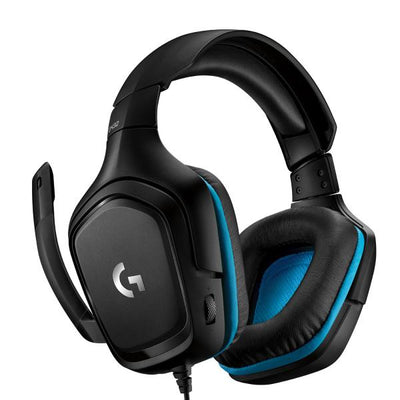 LOGITECH G432 Cuffie da gioco cablate con audio surround 7.1