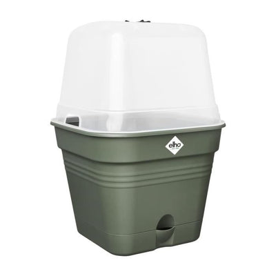 ELHO Green Basics Vaso da coltivazione quadrato -  35 - Plastica - 14 l - Verde
