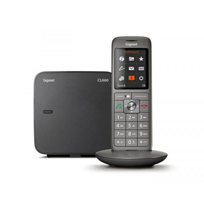 Cl660 Cordless Display 2,4" Vivavoce Nero