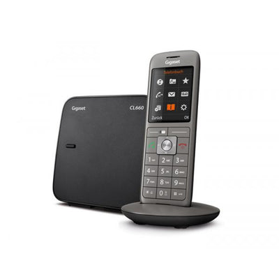 Cl660 Cordless Display 2,4" Vivavoce Nero