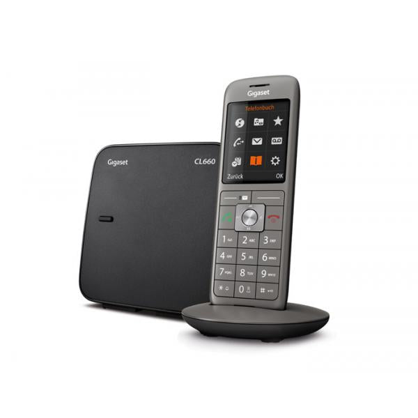 Cl660 Cordless Display 2,4" Vivavoce Nero