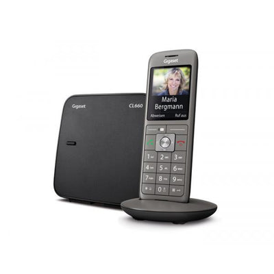 Cl660 Cordless Display 2,4" Vivavoce Nero