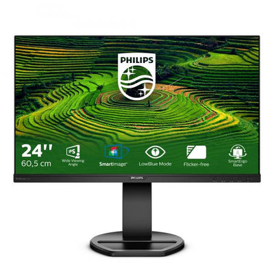 PHILIPS MONITOR 23,8 LED IPS 16:9 FHD 5MS 250CDM, VGA/DVI/DP/HDMI, USB, MULTIMEDIALE