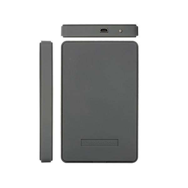BOX ESTERNO HDD 2,5 USB 3.0 TECNO ACCESSORI TC-302 IN MATERIALE PLASTICO RIVESTITO IN GOMMA