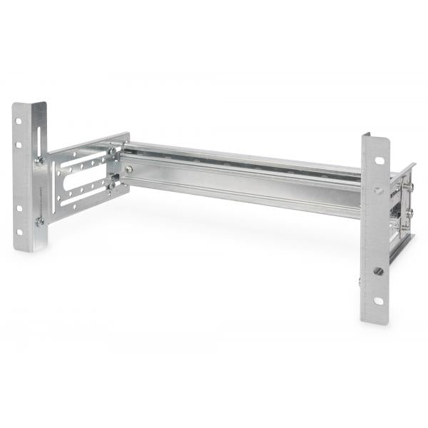 Digitus Supporto per guida DIN 483 mm, 4HE (483 MM DIN RAIL HOLDER 4U - 19IN VARIABLE DEPTH AND HEIGHT)