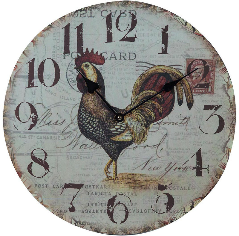 Biscottini Orologio da appendere gallo