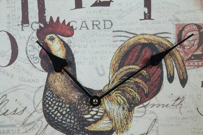 Biscottini Orologio da appendere gallo