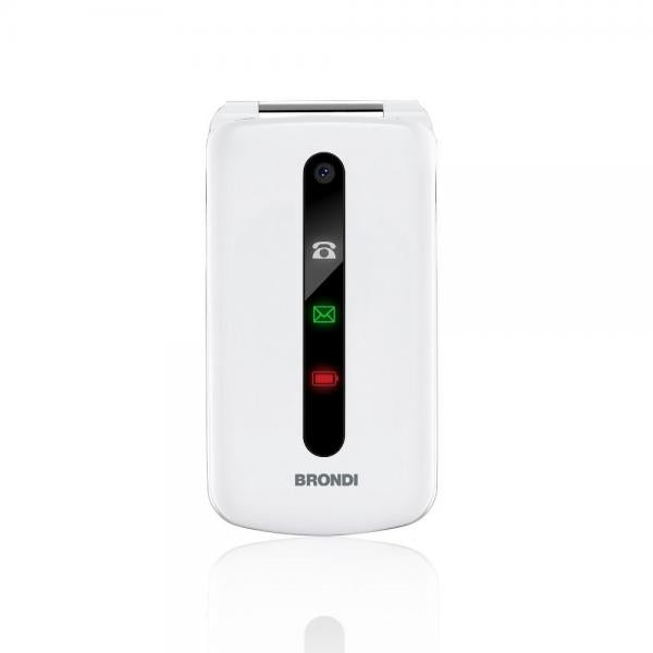 BRONDI PRESIDENT (BIANCO) - TELEFONO CELLULARE PER ANZIANI - FOTOCAMERA
