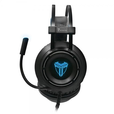 Techmade Cuffie Gaming Multimed. Con Microfono Nero 3.5mm/usb Tm-m06l