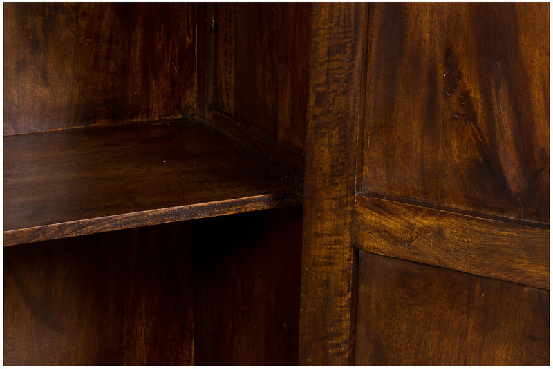 Biscottini Armadietto da officina marina in legno massiccio dipinto a mano