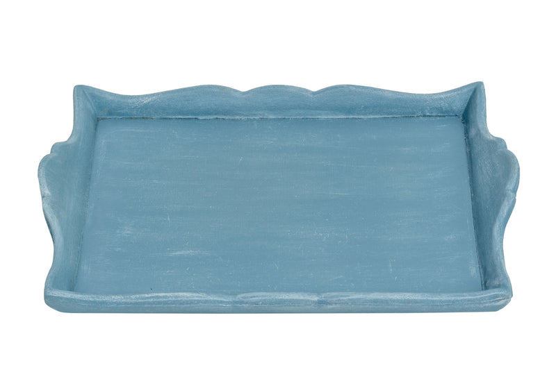 Biscottini Vassoio in legno finitura carta zucchero Made in Italy