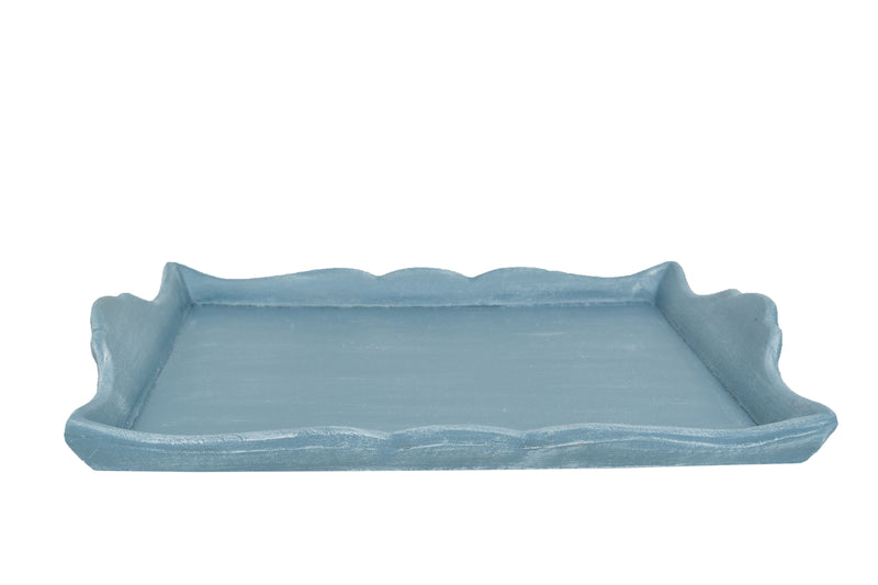 Biscottini Vassoio in legno finitura carta zucchero Made in Italy