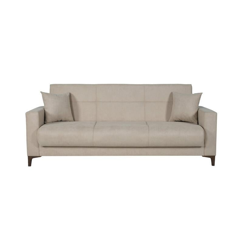Divano Pronto Letto 3 Posti cm. 212x87x90 Con Contenitore Bravo Bacos