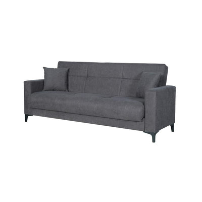 Divano Pronto Letto 3 Posti cm. 212x87x90 Con Contenitore Bravo Bacos