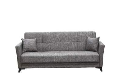 Divano Pronto Letto 3 Posti cm. 210x88x82 con contenitore Loren Velluto
