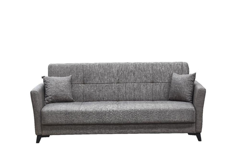 Divano Pronto Letto 3 Posti cm. 210x88x82 con contenitore Loren Velluto