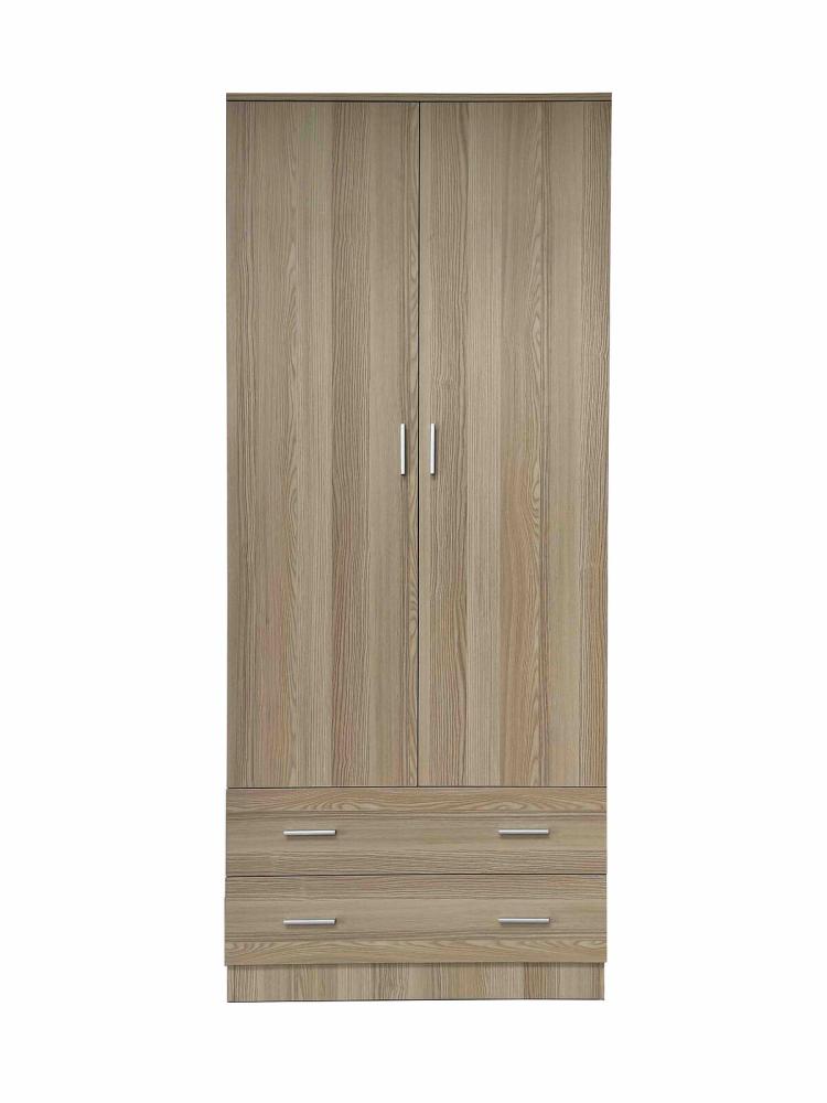 KIT ARMADIO SPACE 2 ANTE + 2 CASSETTI CM. 80X52X190H