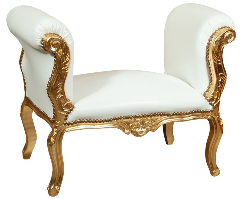 Biscottini Panchetta stile francese Luigi XVI in legno massello di faggio XVI, faggio,