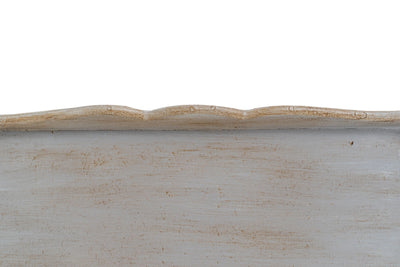 Biscottini Vassoio in legno finitura grigio pietra Made in Italy