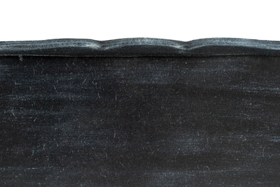 Biscottini Vassoio in legno finitura nera Made in Italy