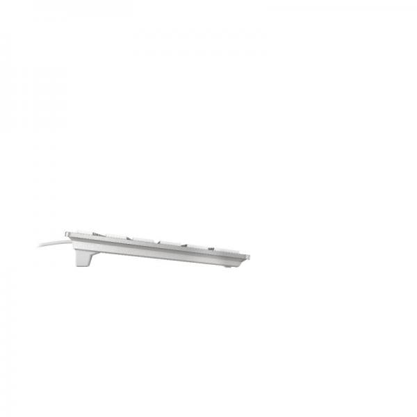 CHERRY KC 6000 SLIM FOR MAC tastiera USB QWERTZ Tedesco Argento