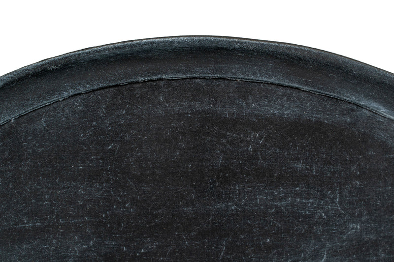 Biscottini Vassoio in legno finitura nera Made in Italy